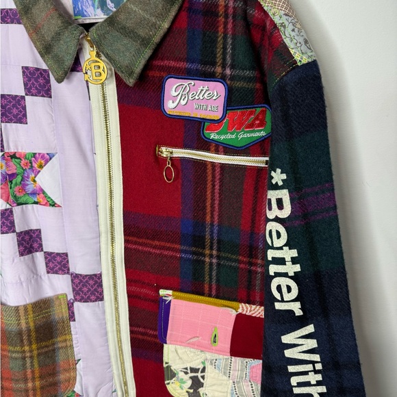 Better With Age Detroit Blanket Jacket Multi Men’s XXL - Picture 2 of 5